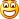 Smiley mit geöffnetem Mund